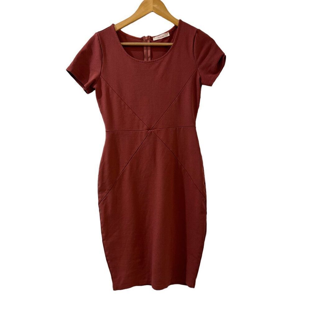 Bohme Mauve Midi Bodycon Dress Small Women's